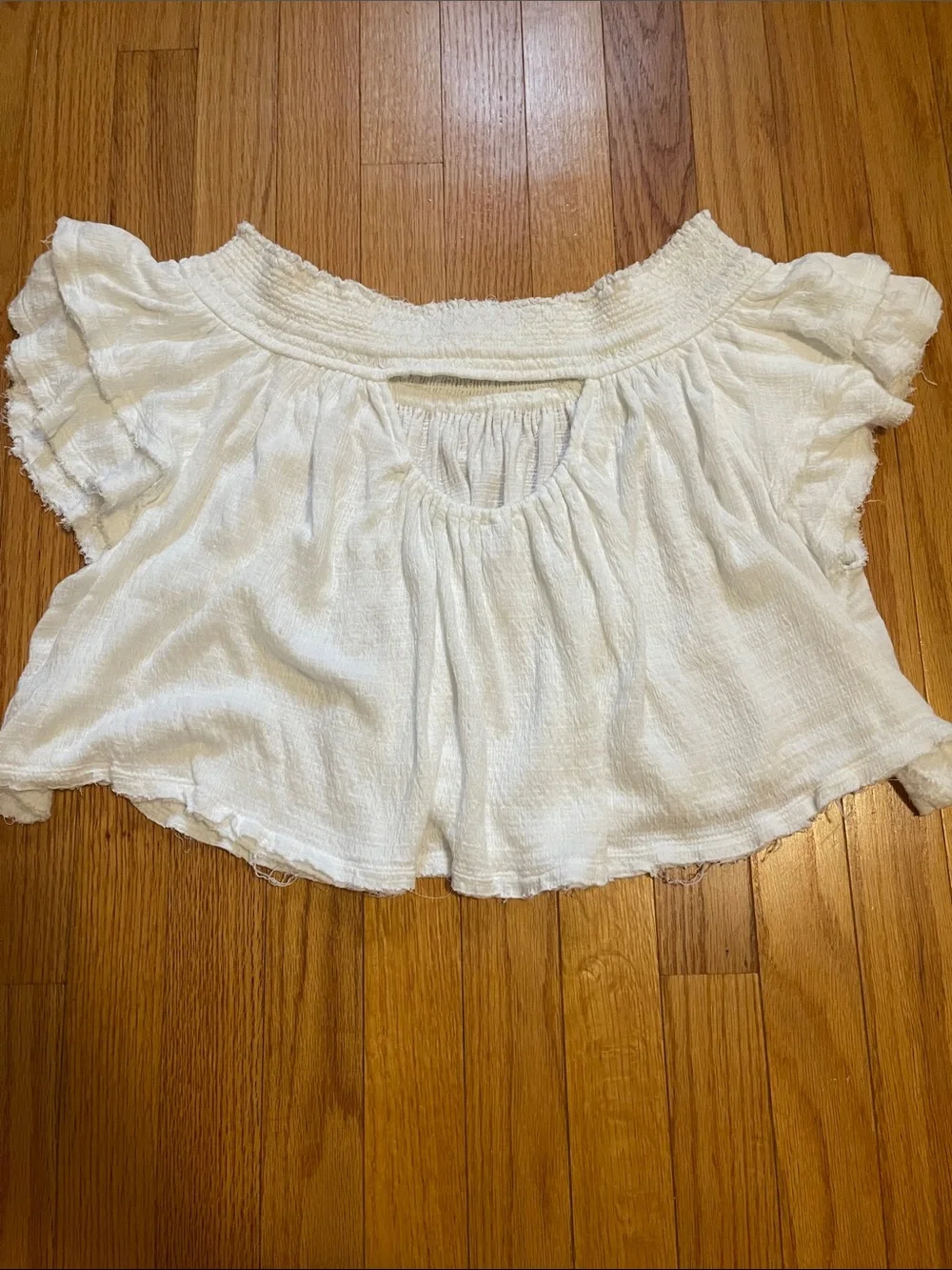Free People flowy crop